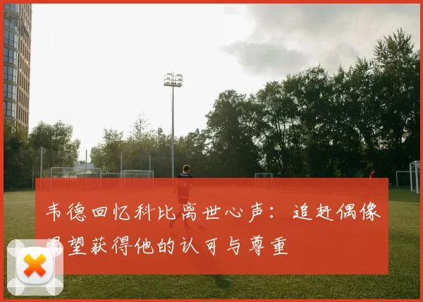 韦德回忆科比离世心声：追赶偶像渴望获得他的认可与尊重
